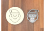design custom 3d printable cookie cutter stl and clay cutters